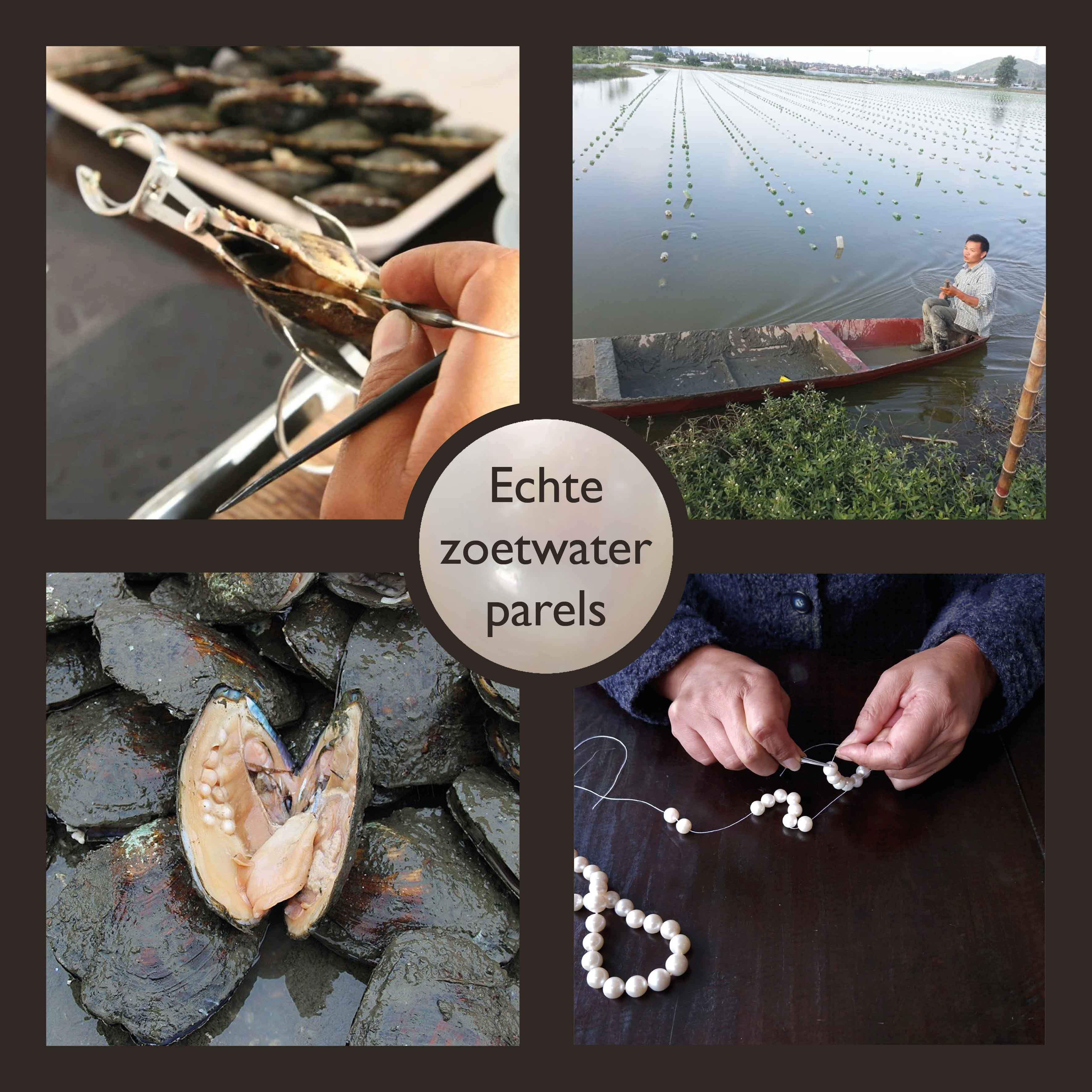 Zoetwater parelketting Jill Z