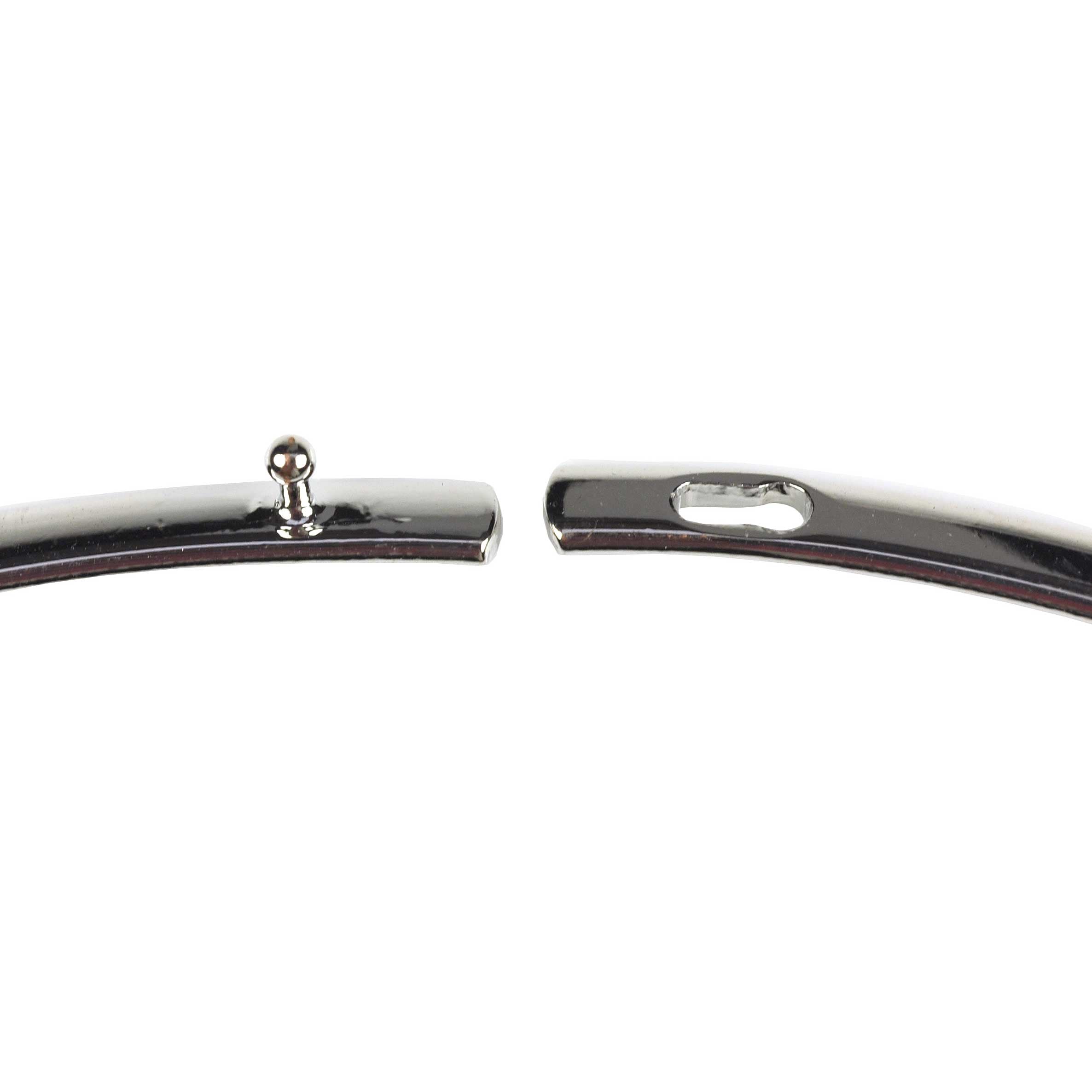 Slotje van parelmoeren choker ketting met parelmoeren hanger | Spiral Black Shell