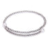 Wit zoetwater parel wikkel armband met zilver edelstaal - Liana