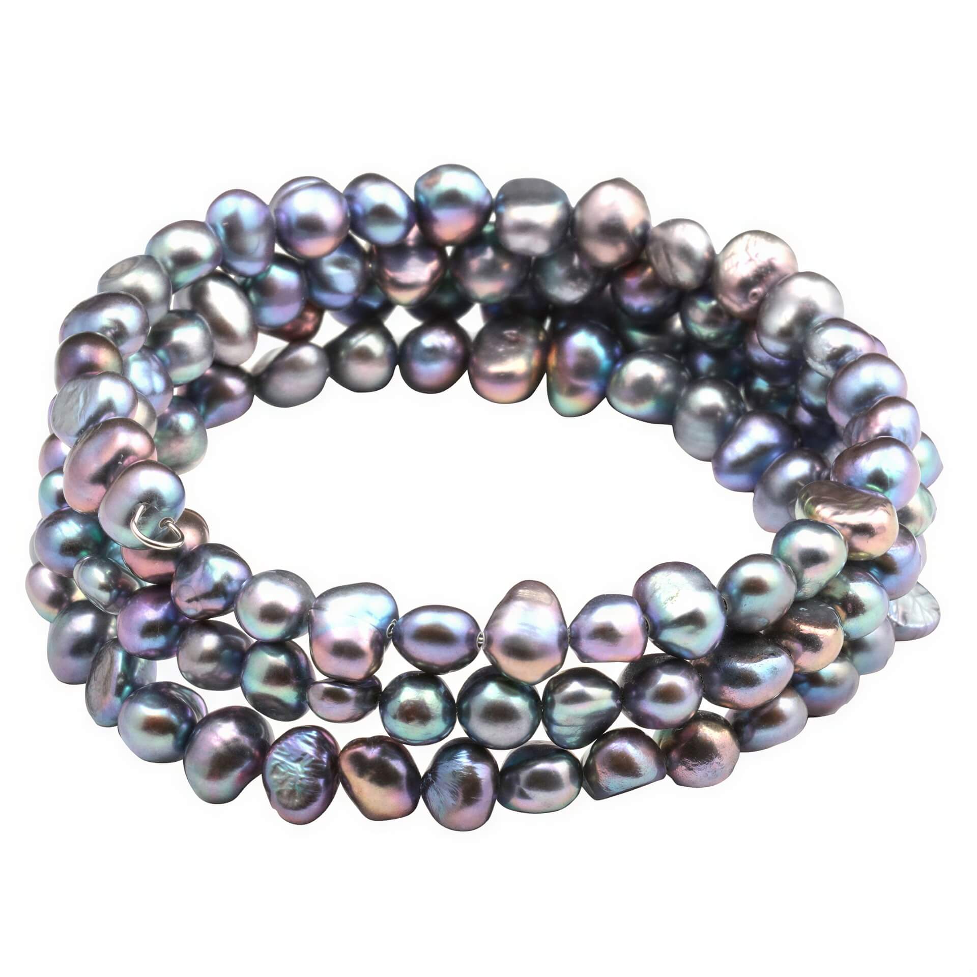 PandaHall Natuurlijke Zoetwaterparels – 7-8 Mm, Ovaal, Zwart, 100 Stuks, Met 1,8 Mm Gat, Voor Kettingen, Armbanden & Sieraden