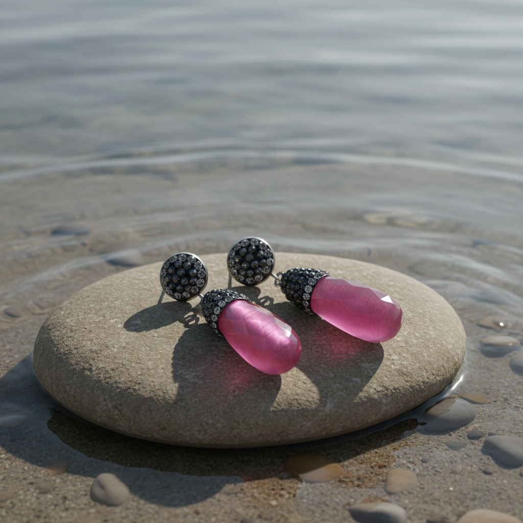 Bright Long Pink Cat&