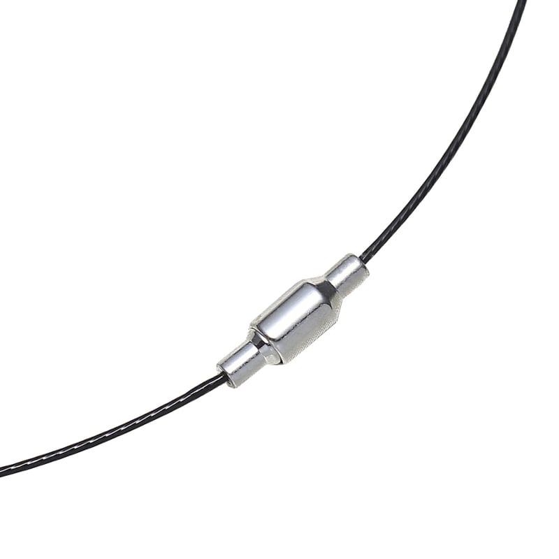 Magneetslotje van korte zoetwater parelketting met roze parels | Pink Oval Ball