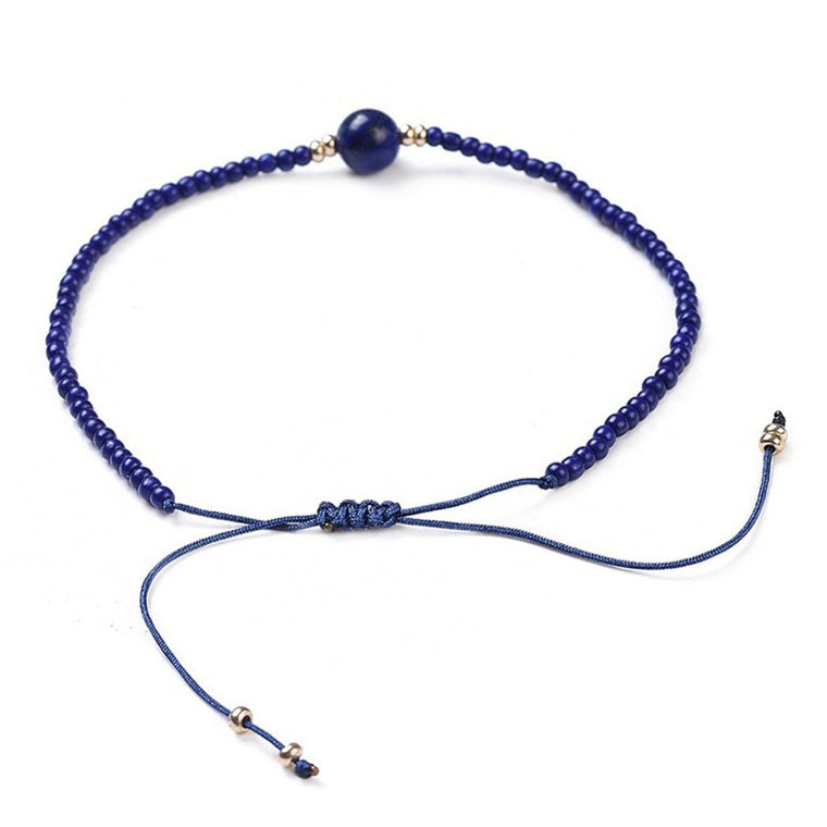 Edelstenen armband Lapis Lazuli Mini