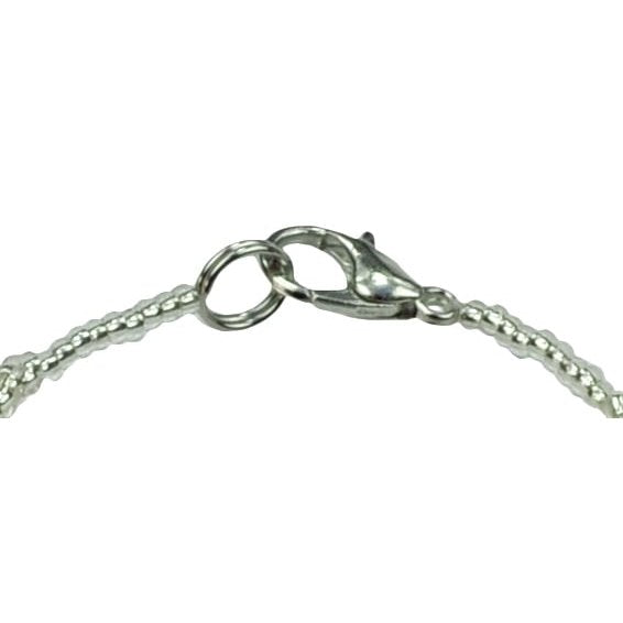 Slotje van zoetwater parel armband met witte, zalm en roze parels | Twist Pearl Soft Colors