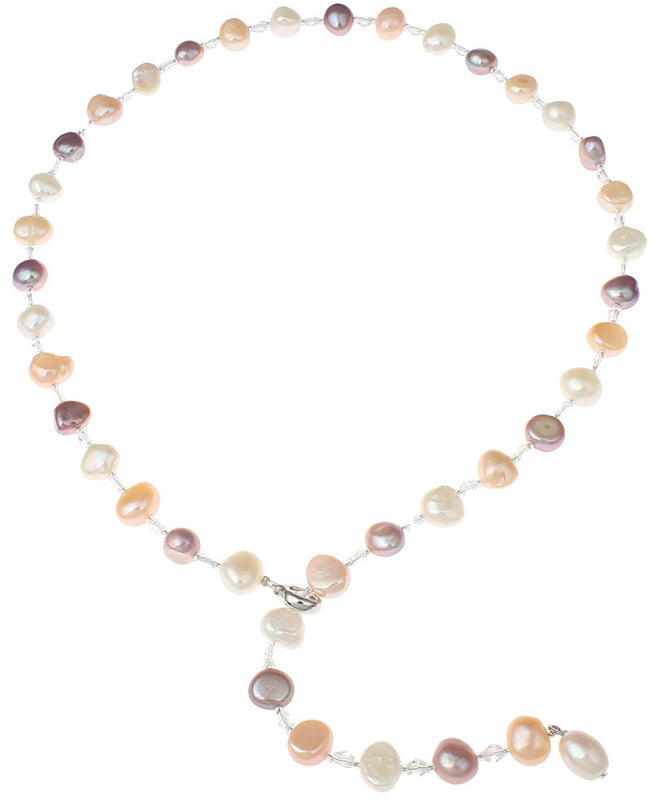Zoetwater parelketting Adjustable Pearl Soft Colors