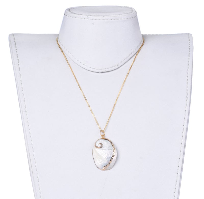 Parelmoeren schelpen set White Shell Gold