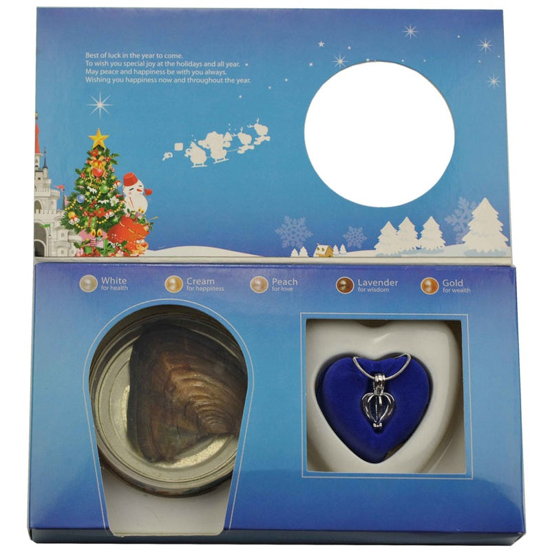 Binnenkant verpakking wens parel | Kerst