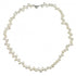 Zoetwater parelketting met witte parels en sterling zilver (925) | Bo