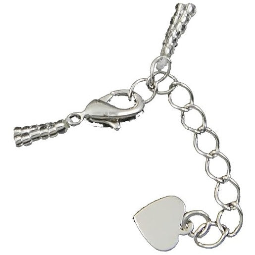 Slotje van wit zoetwater parel armband in bloem vorm met roze facet geslepen kristallen | Pearl Flower Pink Crysta