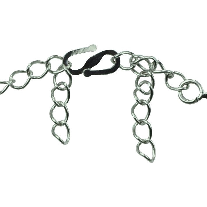 Slotje van zoetwater parel armband met bont gekleurde parels | Evita Color