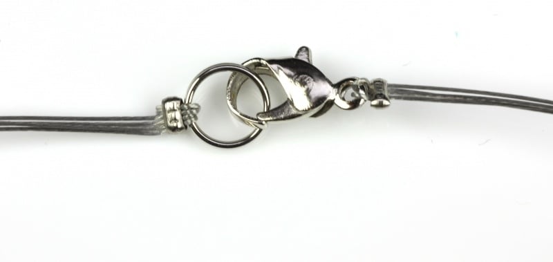 Slotje van zoetwater parelketting met pink kleurige parels en sterling zilver (925) | Pinky