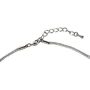 Slotje van witte parelmoeren schelpen ketting | Shell