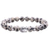 Edelstenen armband met dalmatiër jaspis en een Boeddha hoofd | Elastisch | Buddha Dalmatian