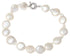 Wit zoetwater parel armband met coin parels | Little White Coin Pearl