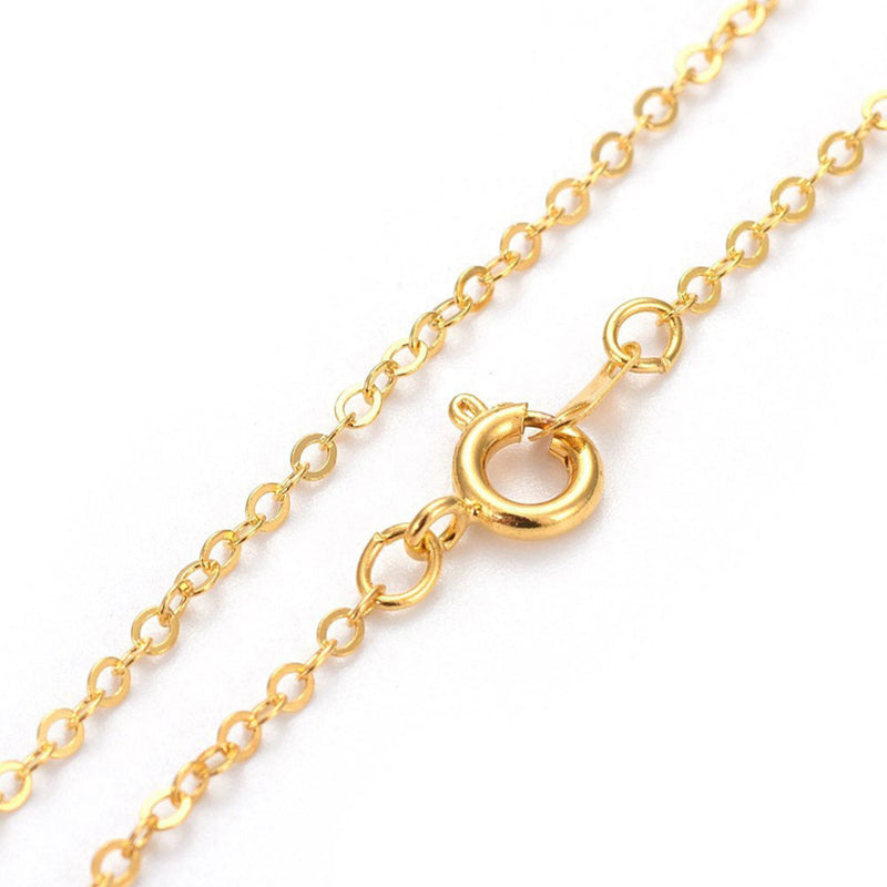 Slotje van gouden schelpen ketting met bruine schelp | Gold Spiral Shell