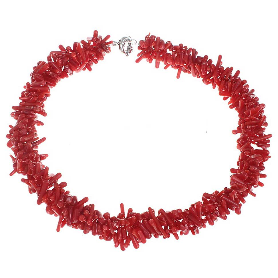 Rood koralen ketting | Carola