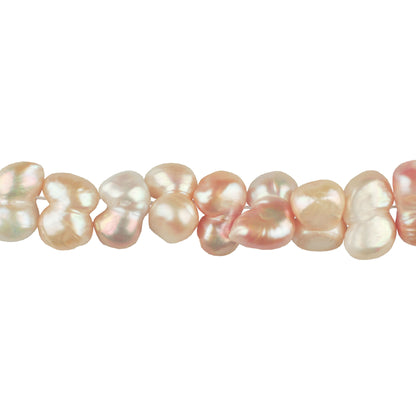 Zoetwater parelketting - grote parels - pastel - Pomona