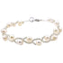 Zoetwater parel armband met witte parels | Twist Pearl White