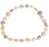 Zoetwater parel armband met pastel kleurige parels, elastisch | Seed Bead Soft Colors