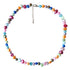 Zoetwater parelketting met vrolijk gekleurde parels en sterling zilver (925) | Decorative Pink