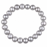 Zoetwater parel armband Renate met grijze parels - elastisch | Renysha