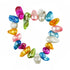 Zoetwater parel armband met vrolijk gekleurde parels, elastisch | Lilou