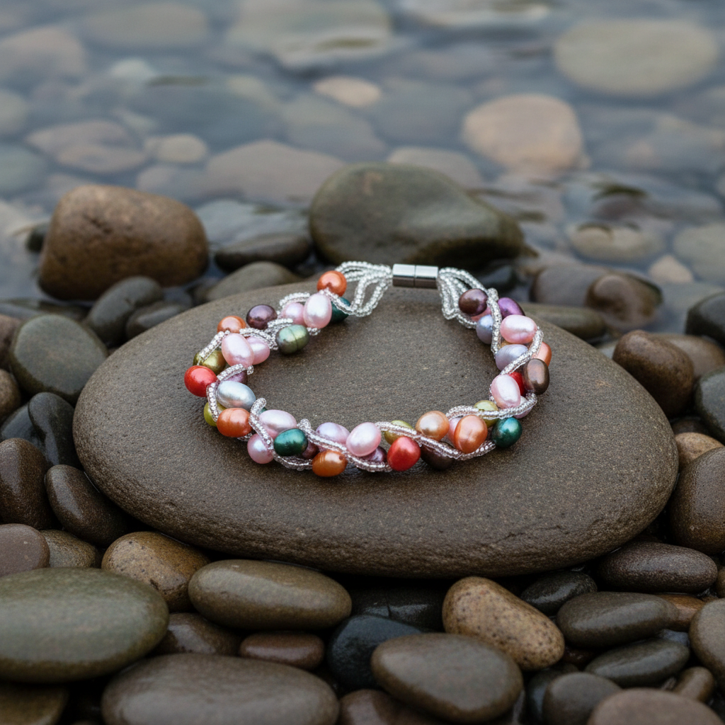 Bonica armband bij water met slotje