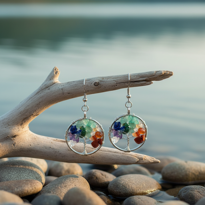 Gemstone Tree of Life aan takje