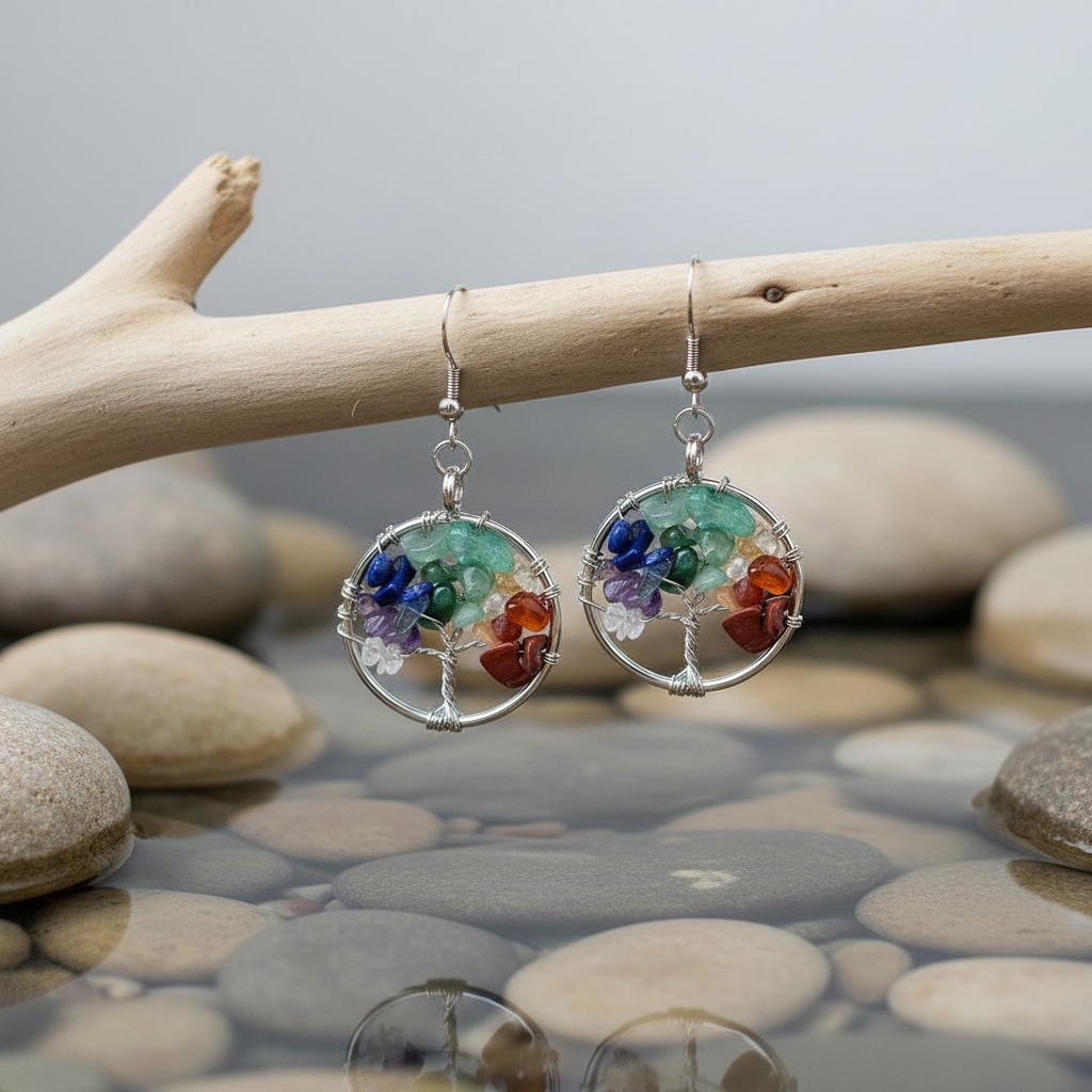 Gemstone Tree of Life achtergrondvariant