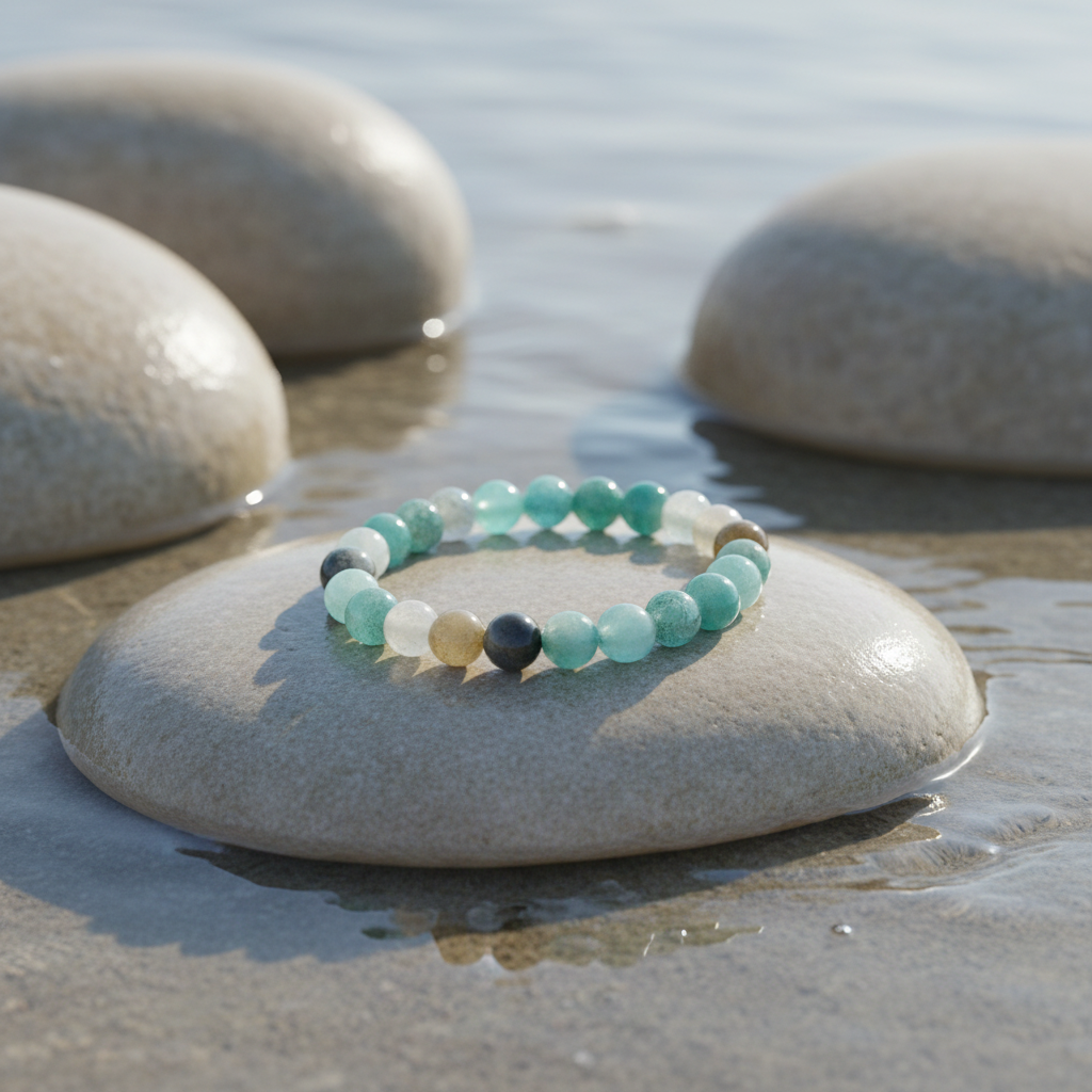 Klenol armband aan de waterkant