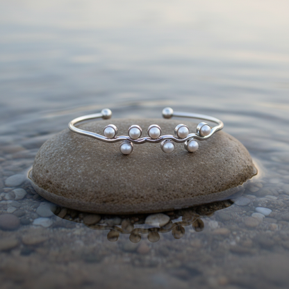 Lindy Silver armband aan de waterkant