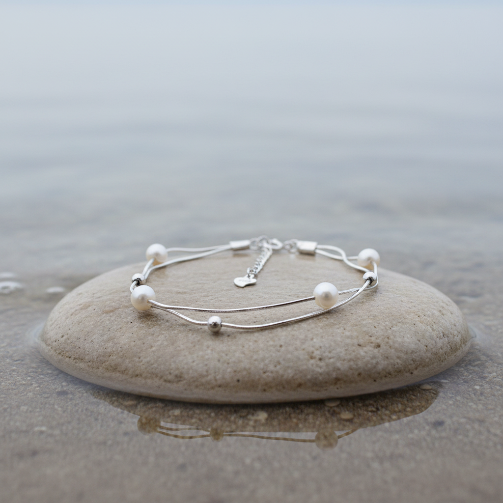 Liv armband aan de waterkant