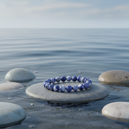Sodalite Ball armband - variatie