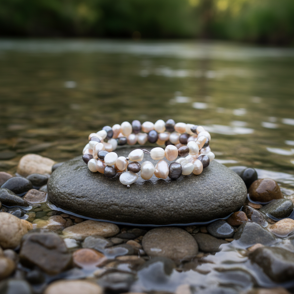 Zen Earth armband bij water - verbeterd