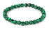 Groene edelstenen armband met malachiet, elastisch | Malachite Small