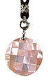 Detail van oud roze parelmoeren ketting | Jasmine