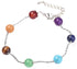 Edelstenen armband met veel gekleurde edelstenen | Mix Gemstone Balls