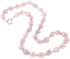 Roze zoetwater parelketting