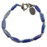 Blauwe parelmoeren armband | Shell Stick AB Blue