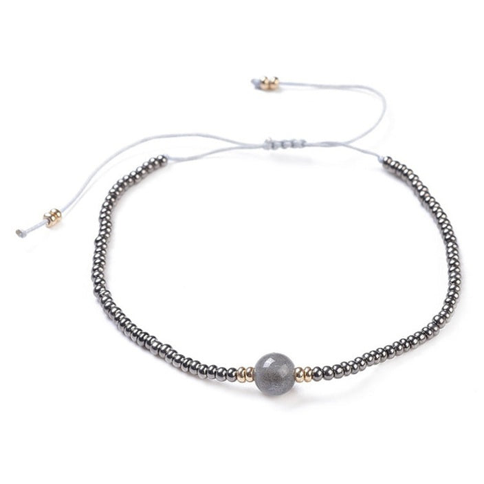 Edelstenen armband met labradoriet | Labradorite Mini