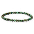 Groen edelstenen armband met turkoois | elastisch | Little African Turquoise