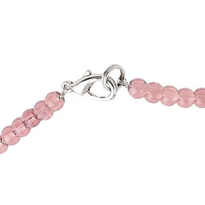 Edelstenen ketting Double Amethyst