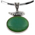 Detail van groene edelstenen ketting met aventurine | Green Aventurine Choker