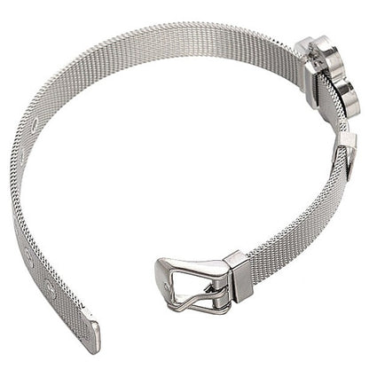 Open wit parelmoeren armband met zilver edelstaal | White Shell Flower Watch