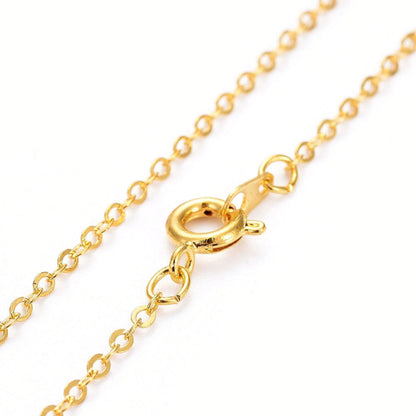 Slotje van parelmoeren schelpen ketting met witte schelp en goud edelstaal | set White Shell Gold