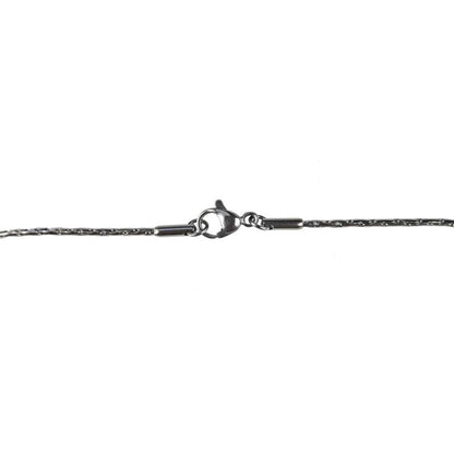 Slotje van witte schelpen ketting met zilver edelstaal | set Pearl White Turbo Shell