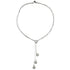 Verzilverde ketting met hanger met bloemetjes | Silver Flower