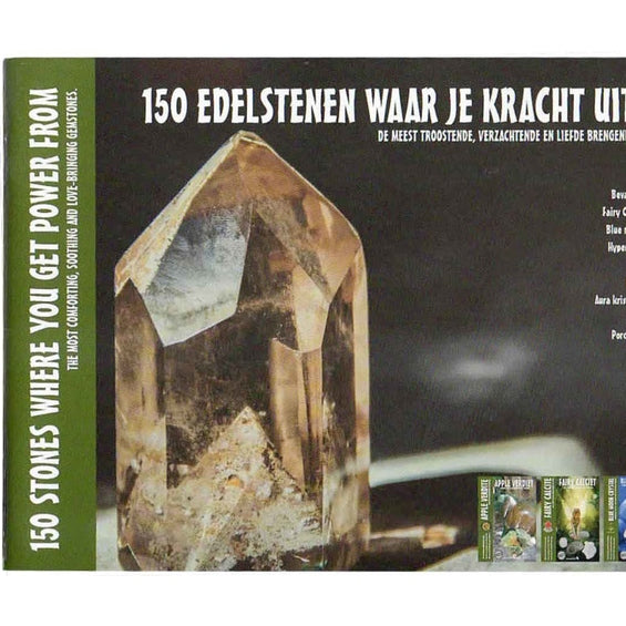 Voorkant boek: 150 edelstenen waar je kracht uit put