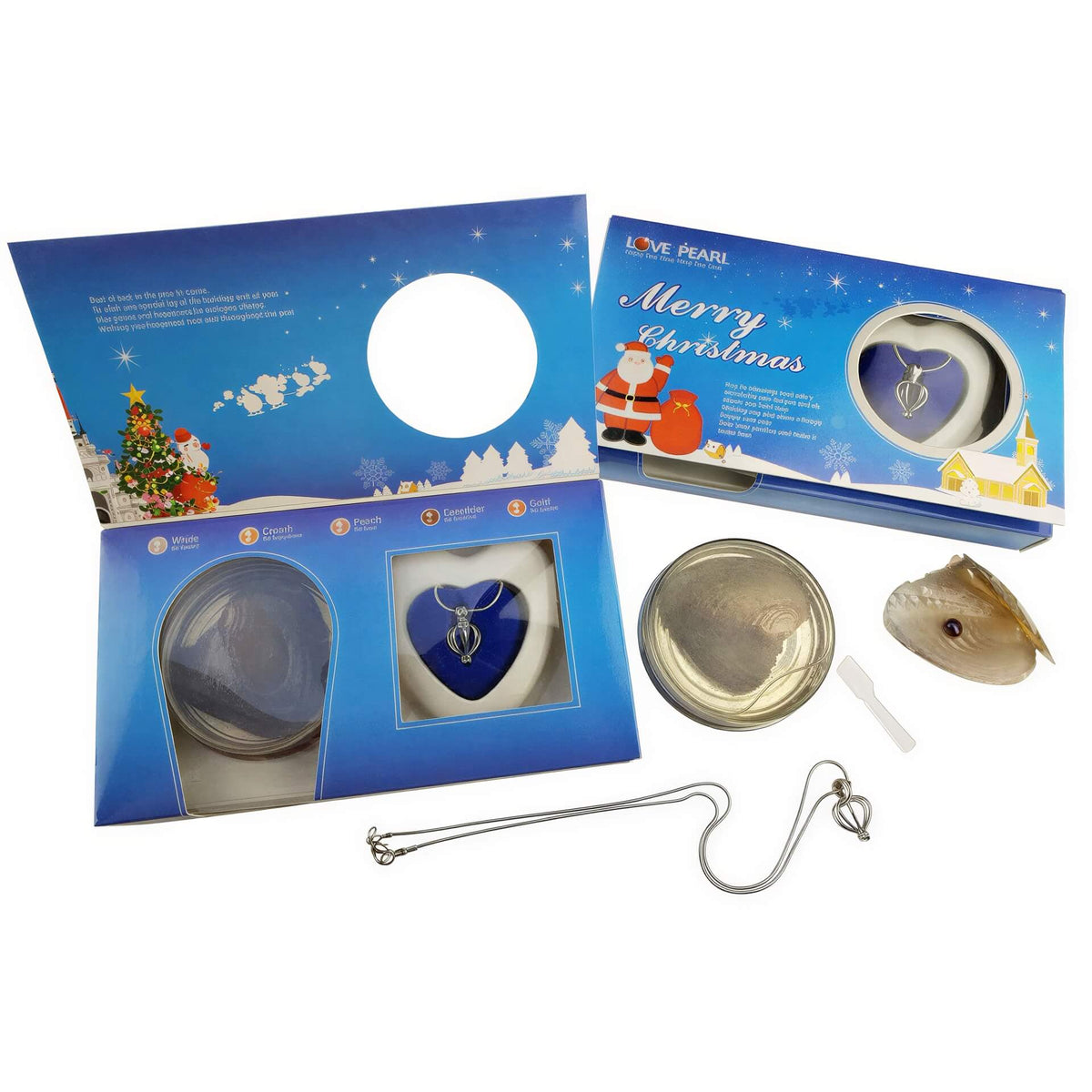 Overzicht inhoud wens parel | Kerst