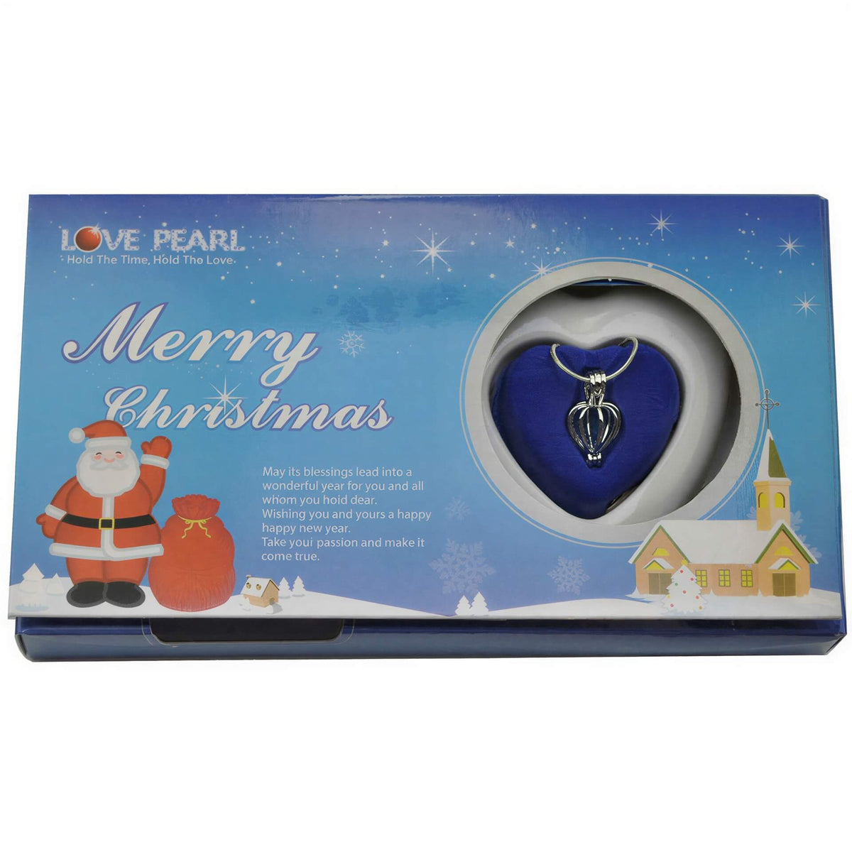 Buitenkant verpakking wens parel | Kerst